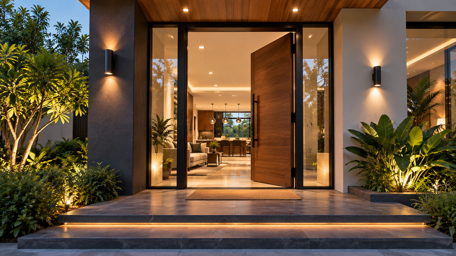 Luxury Home Entrance