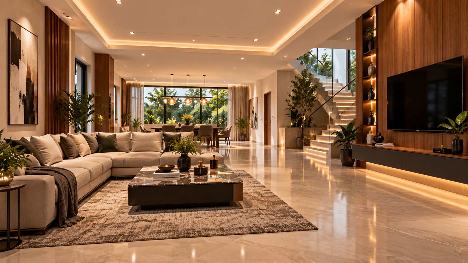 Luxury Living Interior